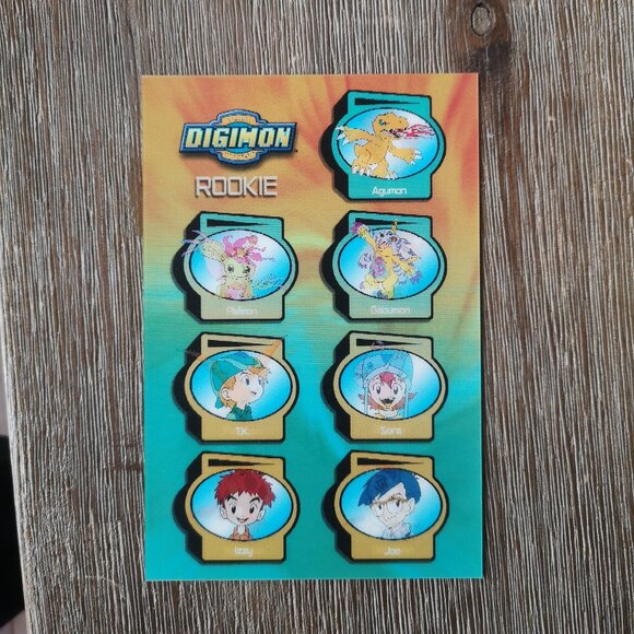 RARE 2000 Digimon Photo Pack by Panini - Picture 6 of 6